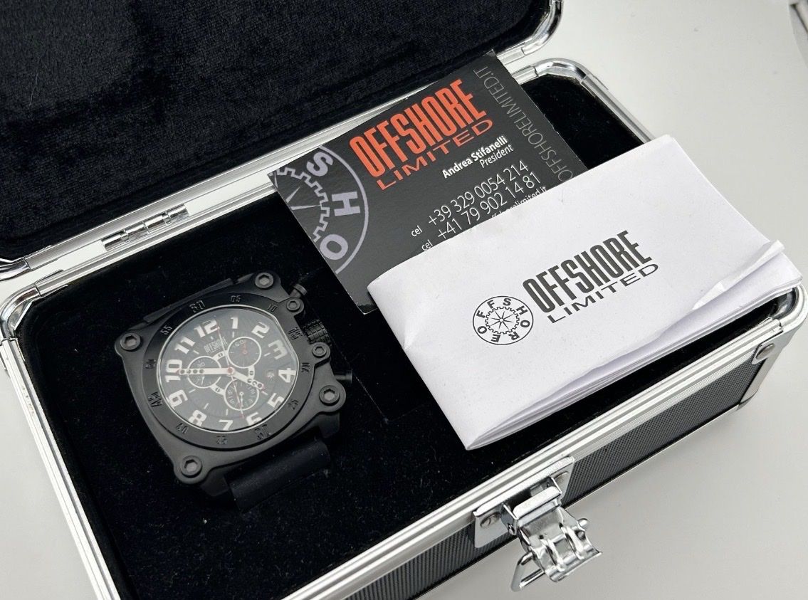 Orologi: Offshore Limited Herrenuhr Chronograph  NEU – Nuovo e nell'imballaggio originale da Untersiggenthal venduto da TimeandShine