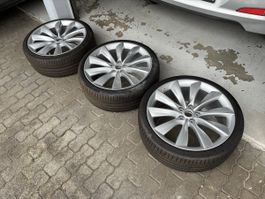 3 Stück Tesla Komplett Räder 21 Zoll 245/35R21W 