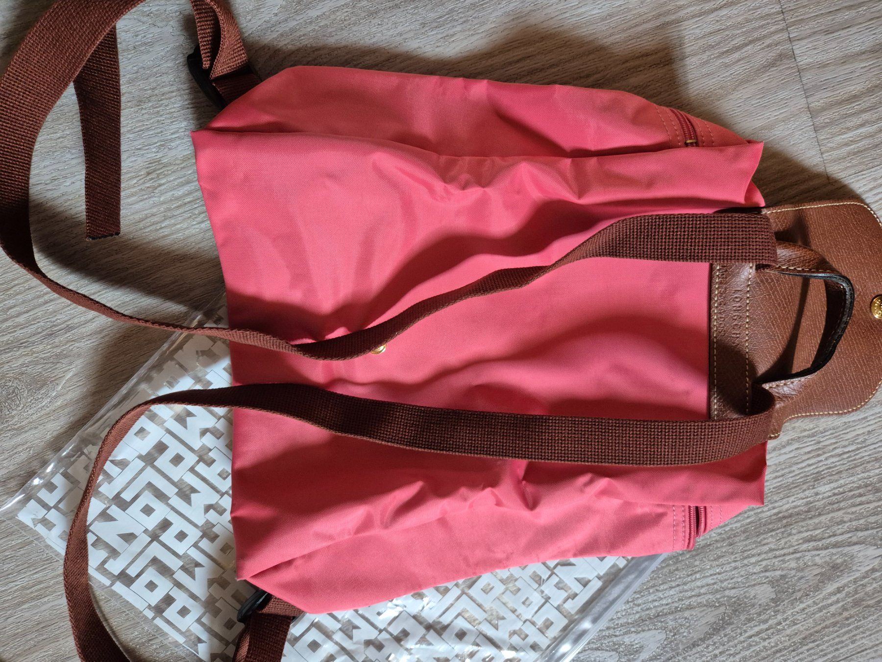 Longchamp Sacs à dos: Longchamp Le Pliage Rucksack pink/grapefruit – Neuf (Voir description) à Unteriberg par VOI_69 5