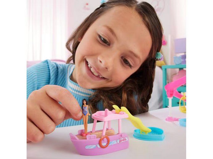 Puppen: Mini Barbie Land Traumboot – Neu und originalverpackt aus Oensingen von Liquidations-Shop 4