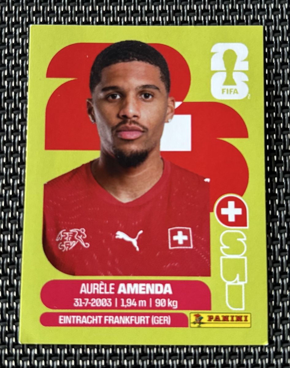 Panini Carte collezionabili: SUI 7 Panini Aurèle Amenda – Nuovo (secondo la descrizione) da Leuggern venduto da marinakeller90