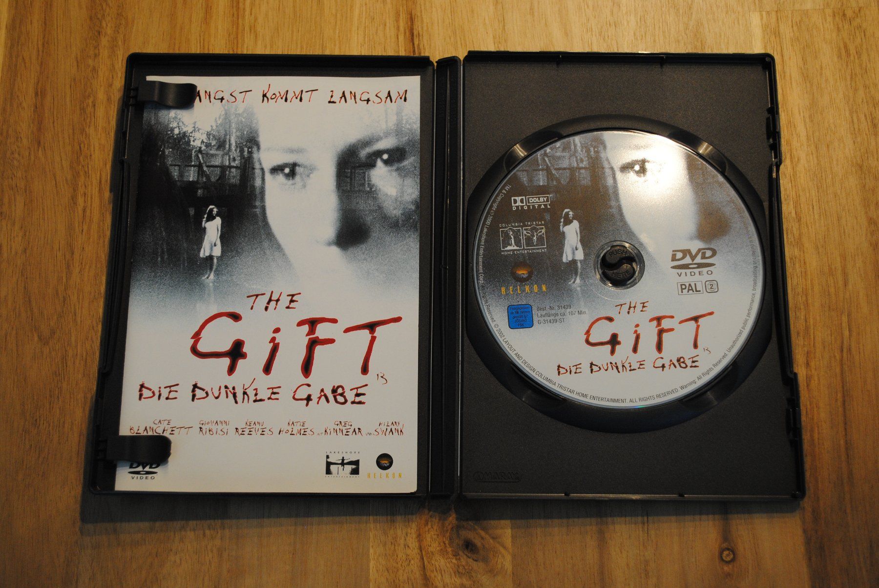 Tutti i DVDs: The Gift - Die dunkle Gabe – Usato da Olten venduto da prusik02 1