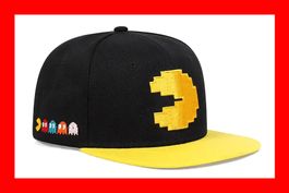 Pacman Retro Basecap Kappe Mütze Atari Commodore 80er 90er
