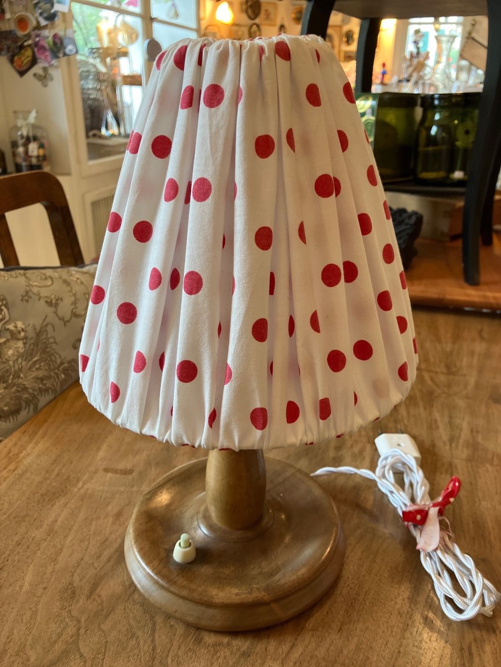 Lampen: Lampe - Tupfen - Nachttischlampe – Gebraucht aus Winterthur von pompea 4