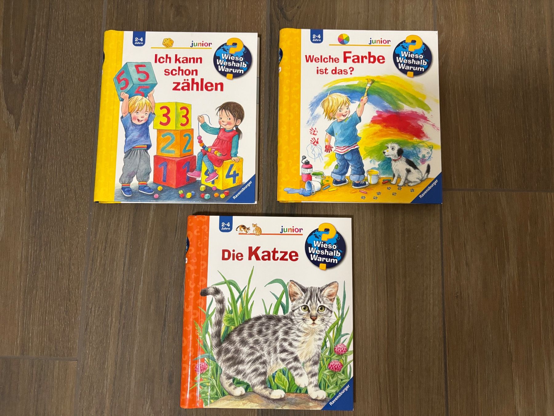 Bücher: 3 x Wieso Weshalb Junior Bücher – Gebraucht aus Stäfa von yoni