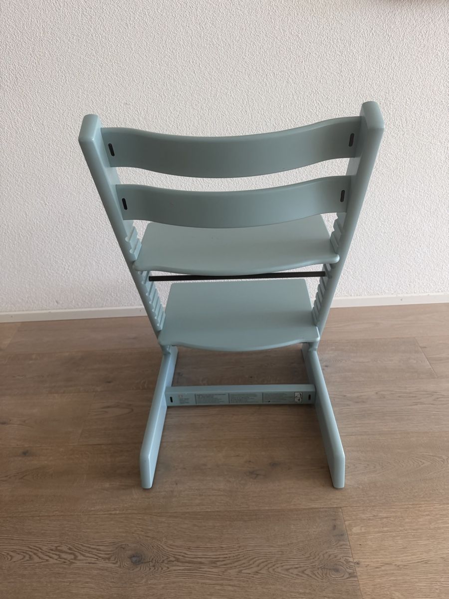 Seggioloni: Stokke Triptrap Hochstuhl blau – Usato da Egg b. Zürich venduto da uniq2021 2