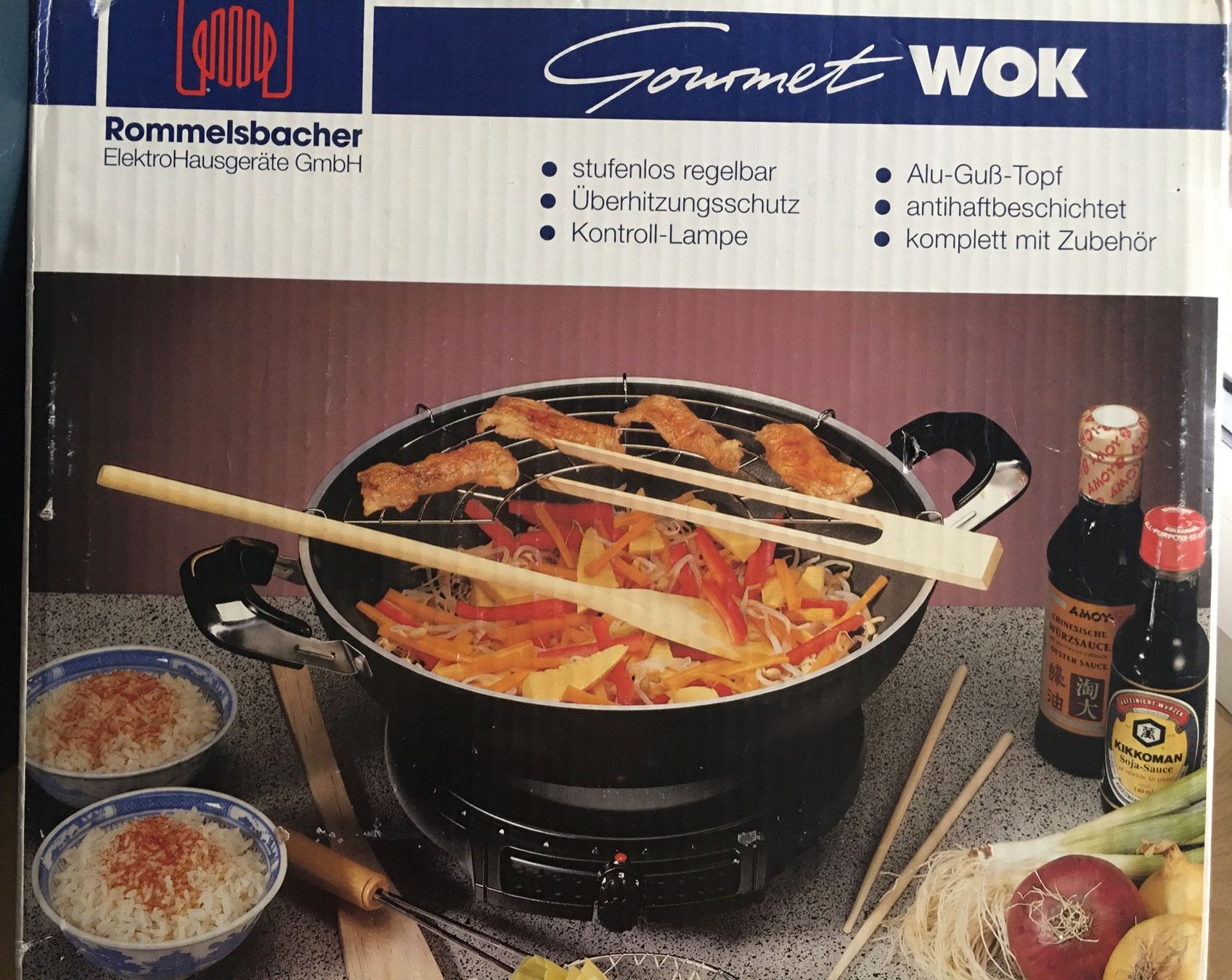Padelle: Gourmet Wok Rommelsbacher - perfekt für Camping – Nuovo (secondo la descrizione) da Suhr venduto da mar_6lb7
