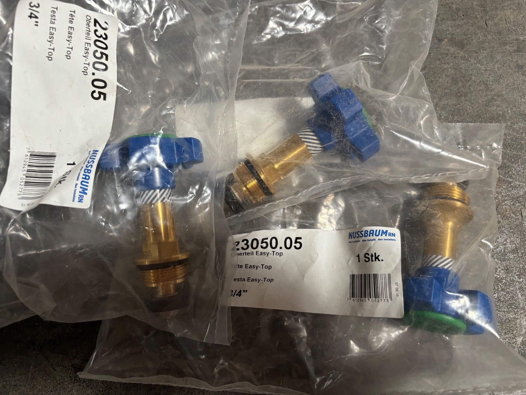 Rubinetteria: Batterieventil -  R.Nussbaum 23050.05  3/4" – Nuovo e nell'imballaggio originale da Sissach venduto da swxx5 1