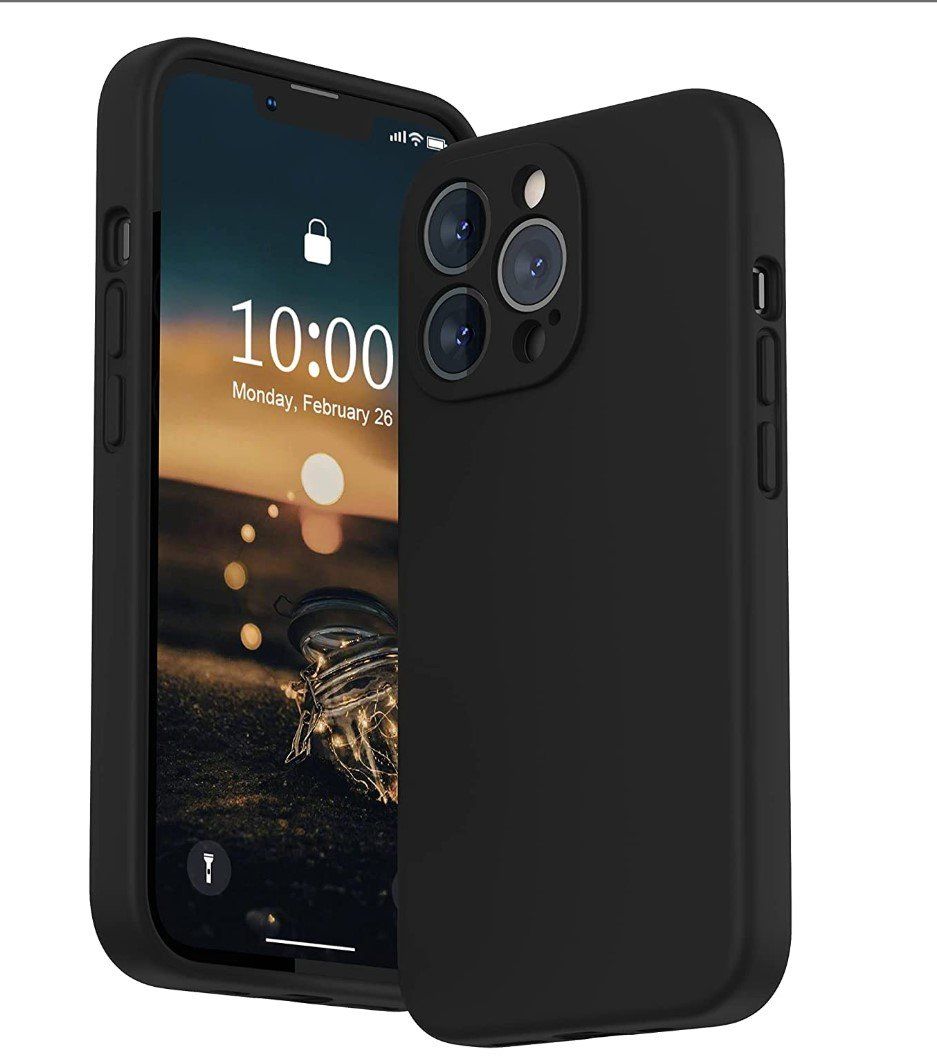 Cover & Protezioni schermo: iPhone 13 Pro Soft Touch Silikon Case Hülle - schwarz – Nuovo e nell'imballaggio originale da Rorschacherberg venduto da elektrofreak