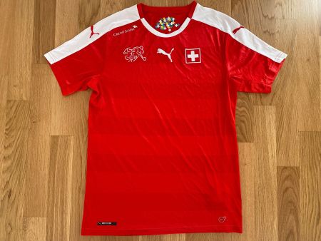 ORIGINAL SCHWEIZ NATI TRIKOT 2016/18 SUISSE MAILLOT PUMA S