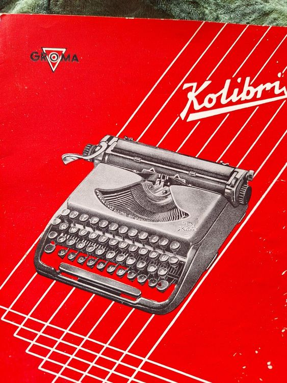 SCHREIBMASCHINE GROMA KOLIBRI Kaufen auf Ricardo