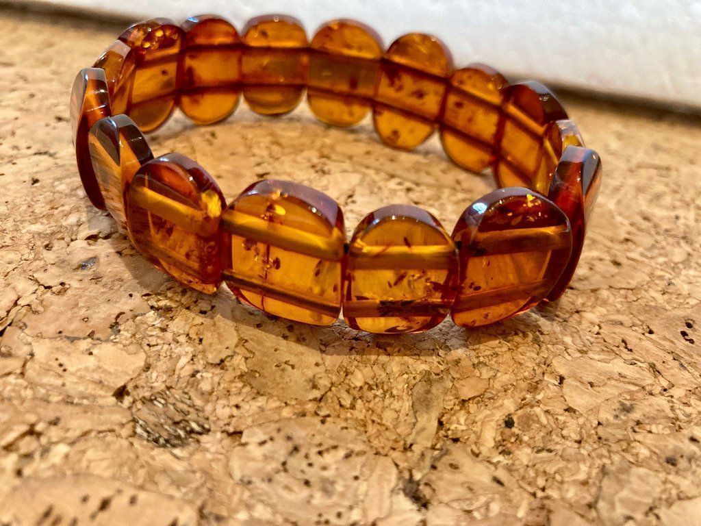 Bracciali & Braccialetti: Armband - Bernstein Amber/Ambre echt – Nuovo (secondo la descrizione) da Biberist venduto da tl-schmuck 4