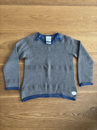 Merinowollepullover Lillelam /Pull en laine Mérinos - 98cm