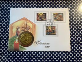Münzbrief / Numisbrief - Silber 1999