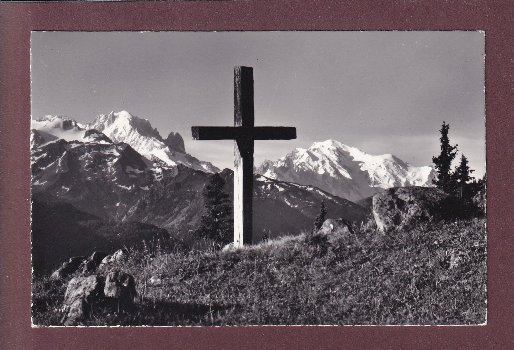Ansichtskarten: LA CREUSAZ sur Les Marécottes – Gebraucht aus Pully von nicecards