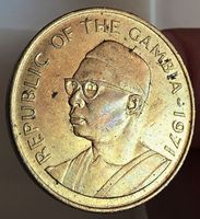 GAMBIA 10 BUTUTS 1971