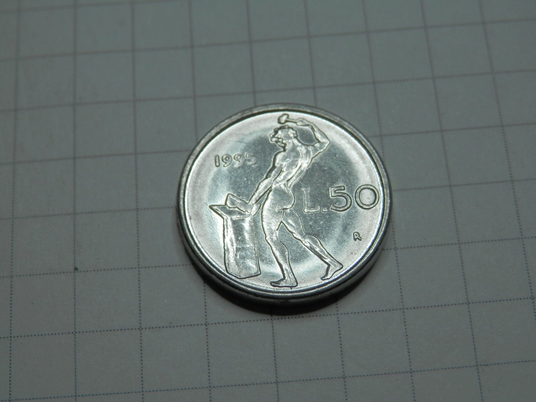 Tutti le monete: Italien 50 Lire, 1995 – Usato da Weiach venduto da weiach81