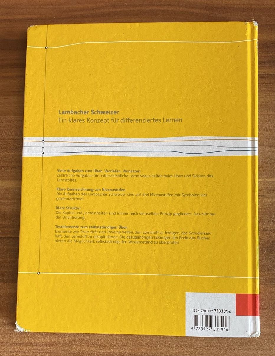 Libri: Klett Lambacher Schweizer 9 – Usato da Wagenhausen venduto da Kahlen 2