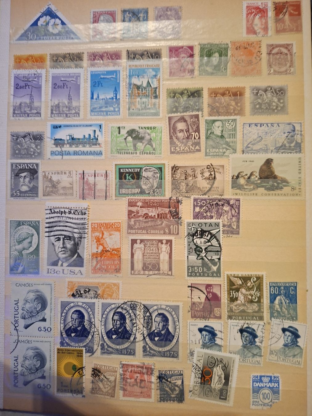 Tutti i francobolli: Briefmarken Portugal / Div. Länder  – Usato da Balgach venduto da SIMEON27 3