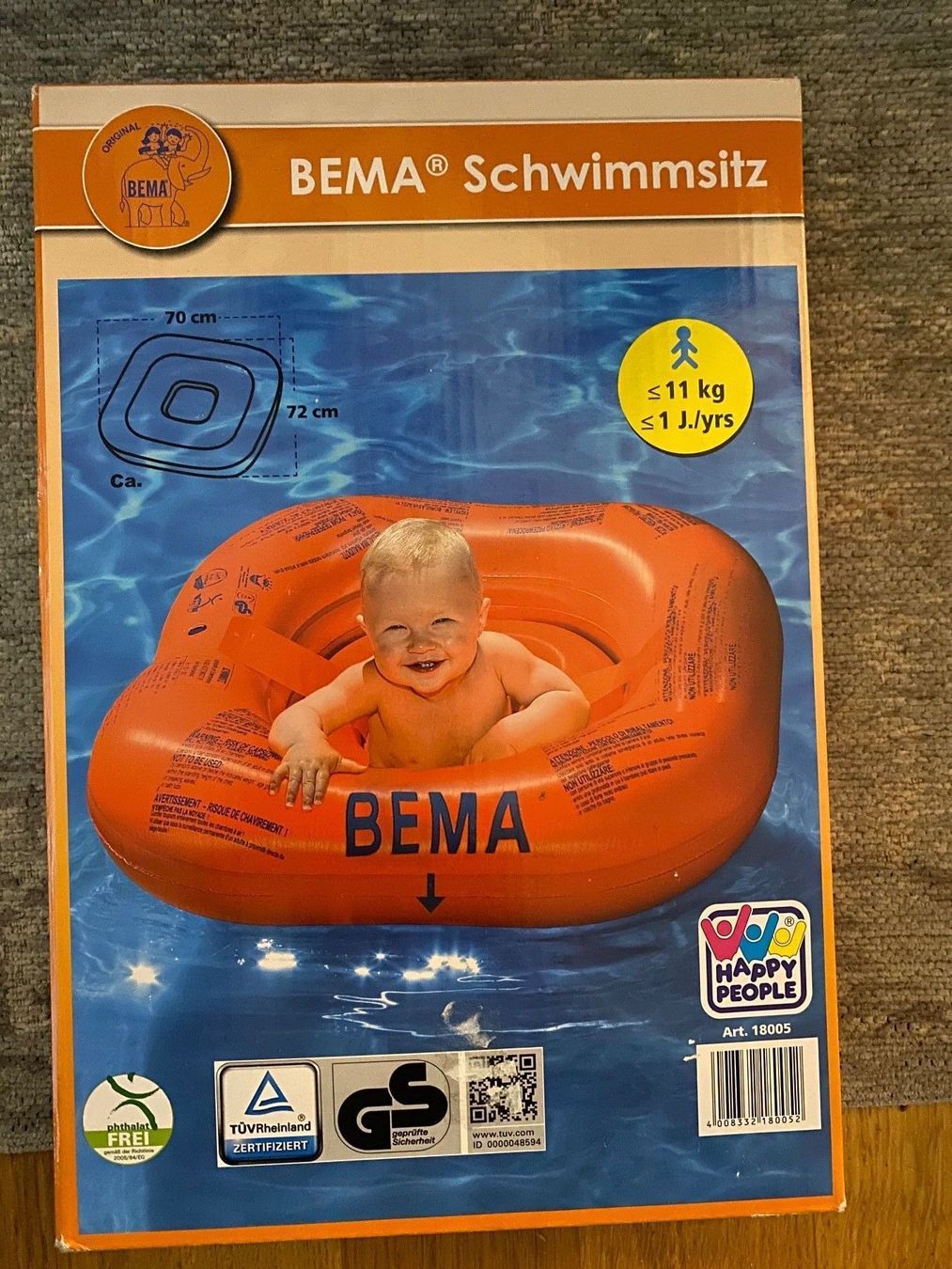 Giubbotti di salvataggio: Bema Schwimmsitz – Nuovo e nell'imballaggio originale da Zweidlen venduto da zara014