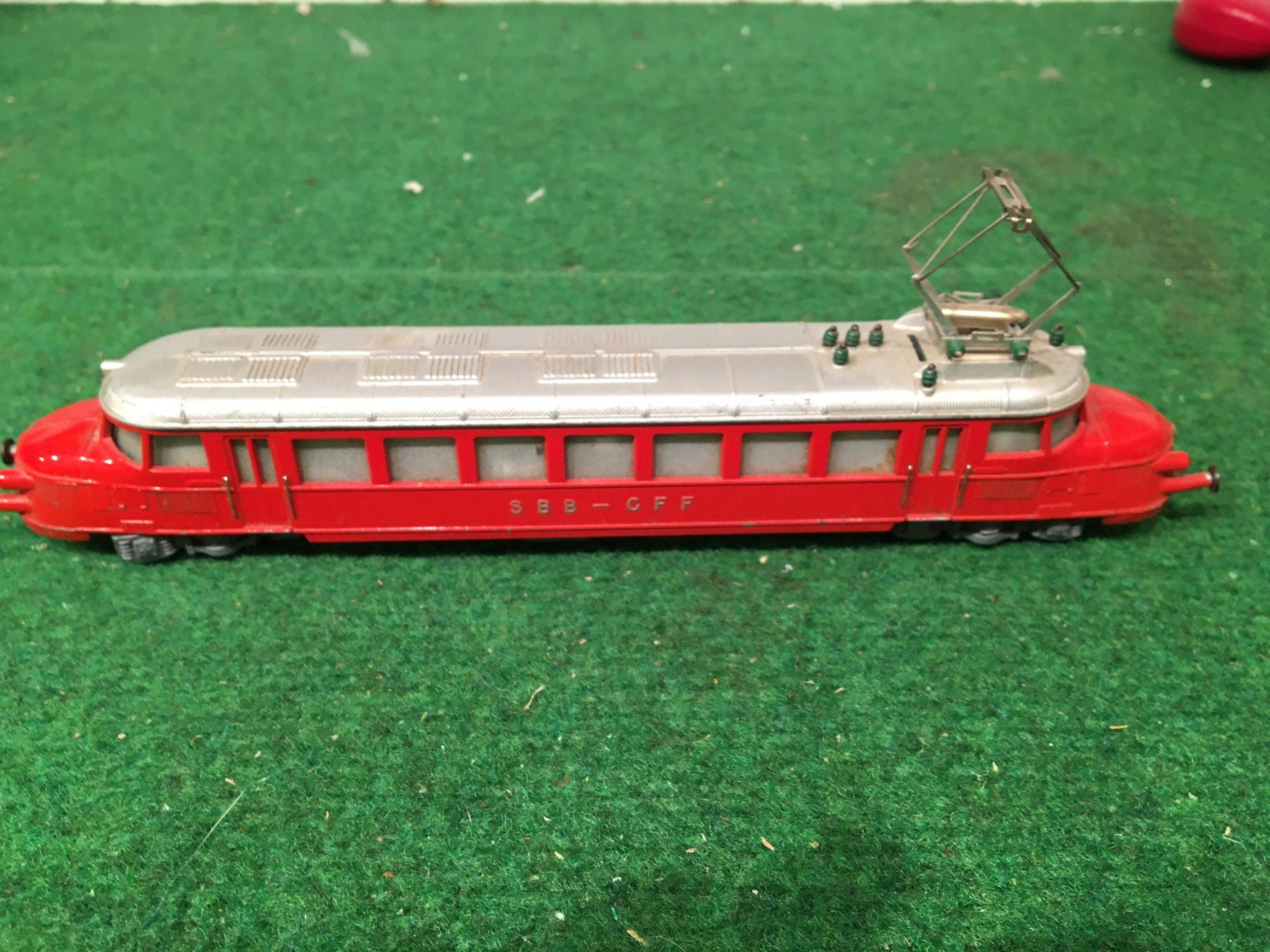 Hag Modellini di ferrovie: HAG  Roter Pfeil – Usato da Binz venduto da Dsc1 3