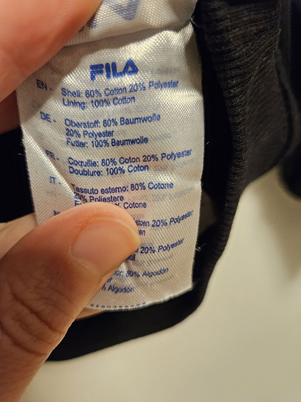 Fila Pullover & Sweatshirts: FILA Hoodie Gr. M schwarz Kapuzenpullover – Gebraucht aus St. Gallen von Rebiili 5