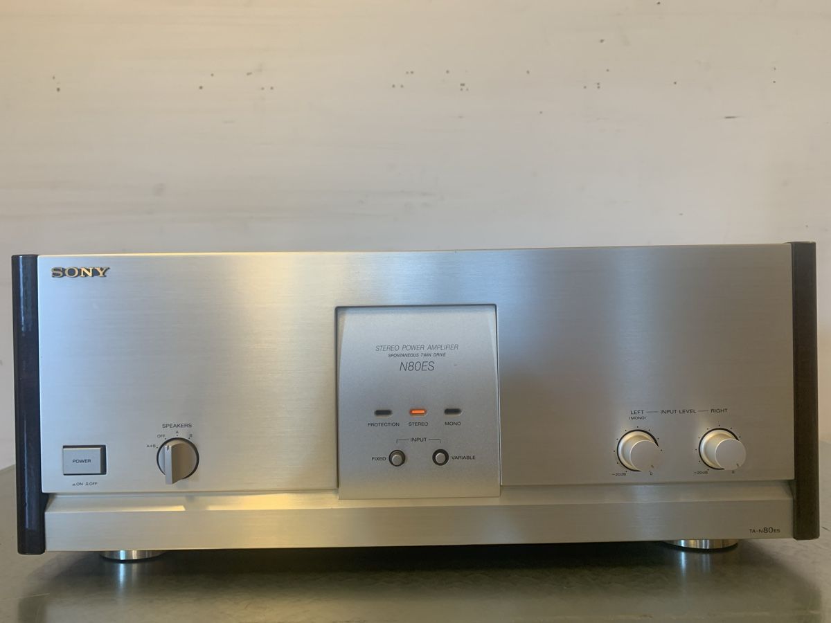 Sony Amplificatori: Sony TA-N80ES Stereo Endstufe – Usato da Zürich venduto da siri_zh