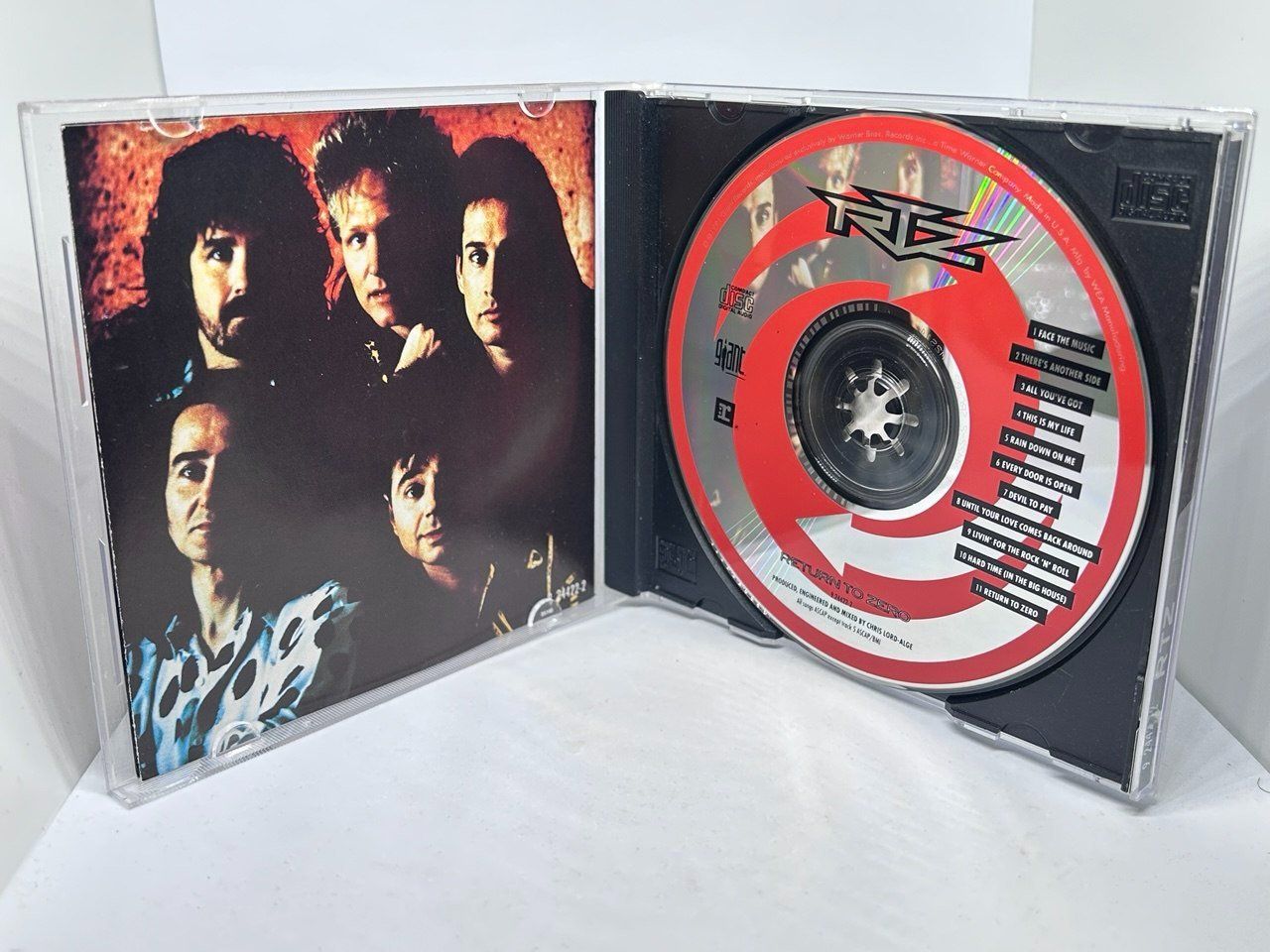 CD: RTZ – Return to Zero (1991) – Usato da Giubiasco venduto da LorisVale 2