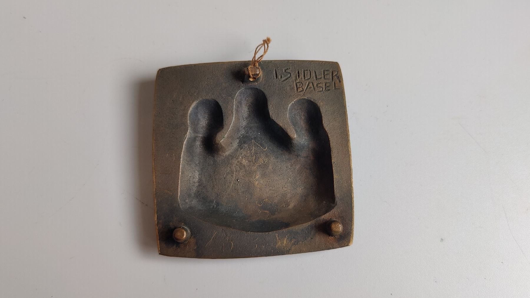 Foto & Immagini: Kleines Messing Relief- Wandbild, Basel (W2) – Usato da Aarau venduto da bro_9zsg 2