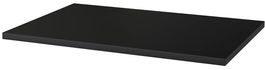 plateau table noir ikea MÅLVAKT 120cm×80cm