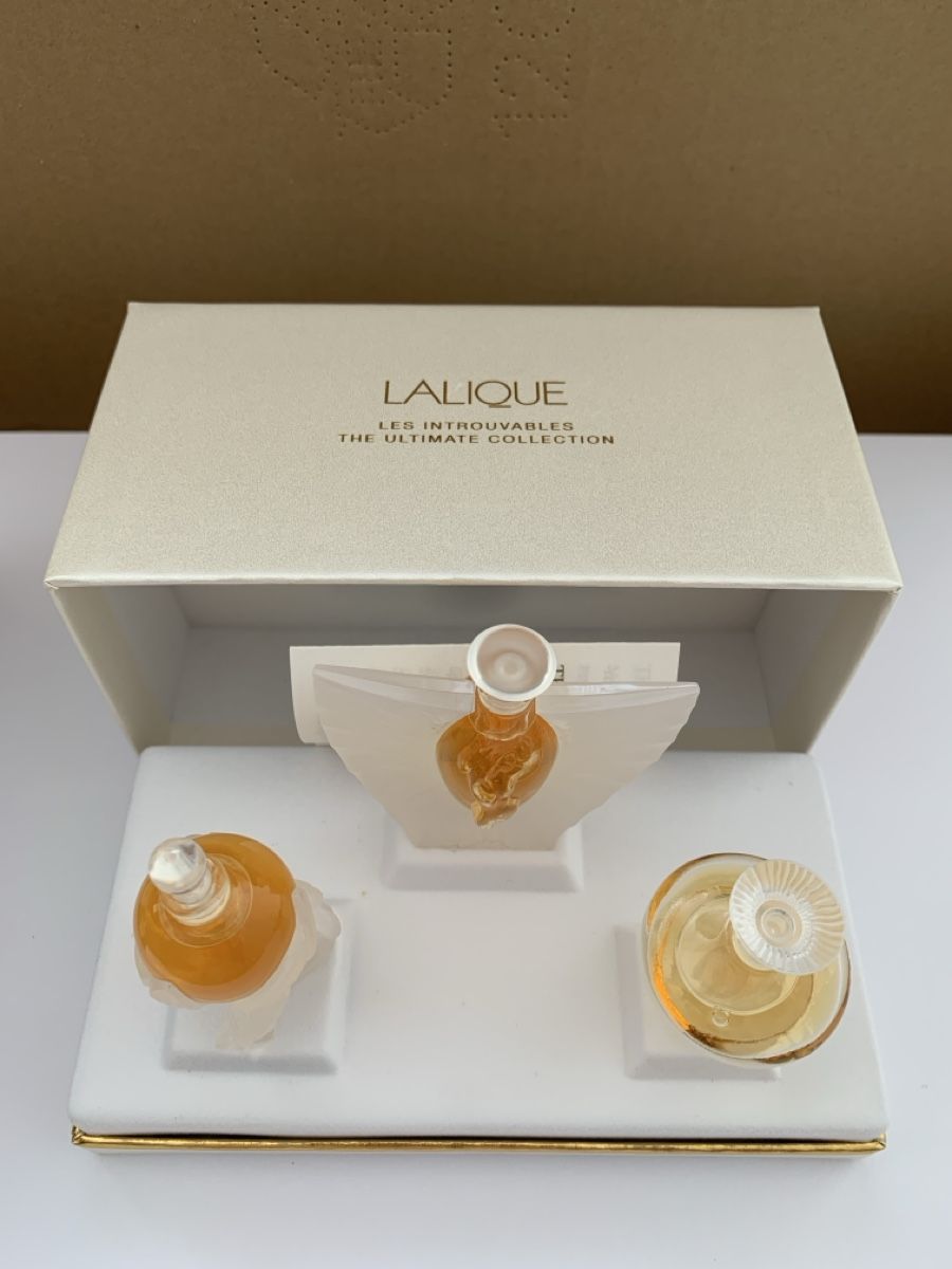 Lalique Profumi & Eau de Toilette: 3 Parfum Miniature Lalique – Nuovo (secondo la descrizione) da Hochdorf venduto da Blume007 2