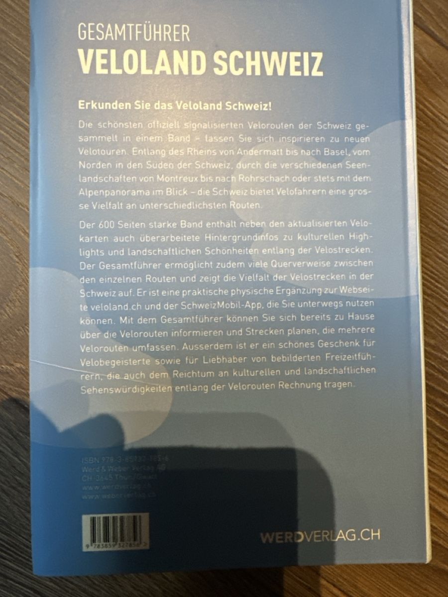 Livres: Buch Veloland Schweiz – Neuf (Voir description) à Wohlen b. Bern par chrige84 1