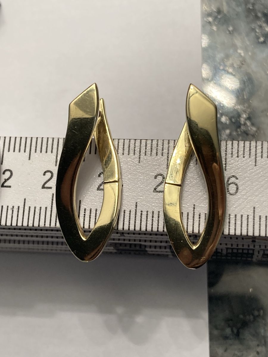 Orecchini pendenti & Orecchini a lobo: Ohringe 18k 6.66Gr 3cm – Usato da Dietikon venduto da Closet_refurbished 4