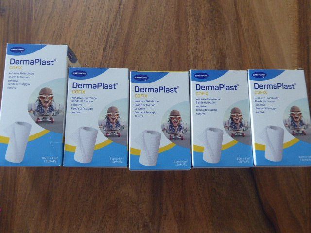 Tessuti: 5 Pack selbsthaftende Fixierbinde – Nuovo (secondo la descrizione) da Romanshorn venduto da sonnenblume034