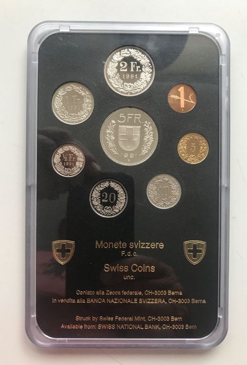 Münzsatz 1991 Stempelglanz Kaufen auf Ricardo