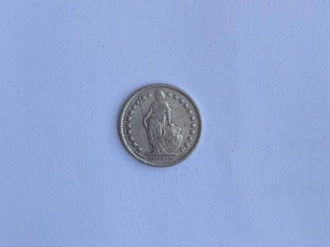 Tutti le monete: 50 Rappen - 1/2 Franken 1921 – Usato da Embrach venduto da Efg 1