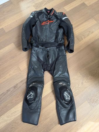 Alpinestars 2-Teiler Motorrad Lederkombi – Grösse EU 48