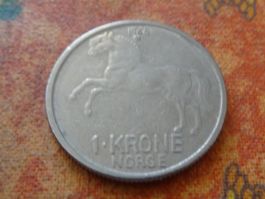 NORVEGE  1  Krone  1968