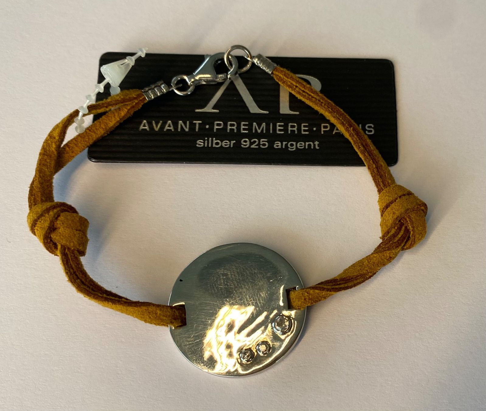 Armbänder & -reifen: Armband Silber 925 / Leder Neu! – Neu und originalverpackt aus Kerzers von oiram56 2