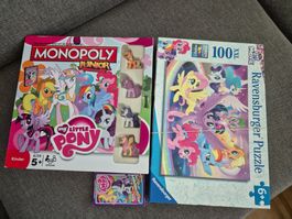 My little pony monopoly + Puzzle + Top trumps