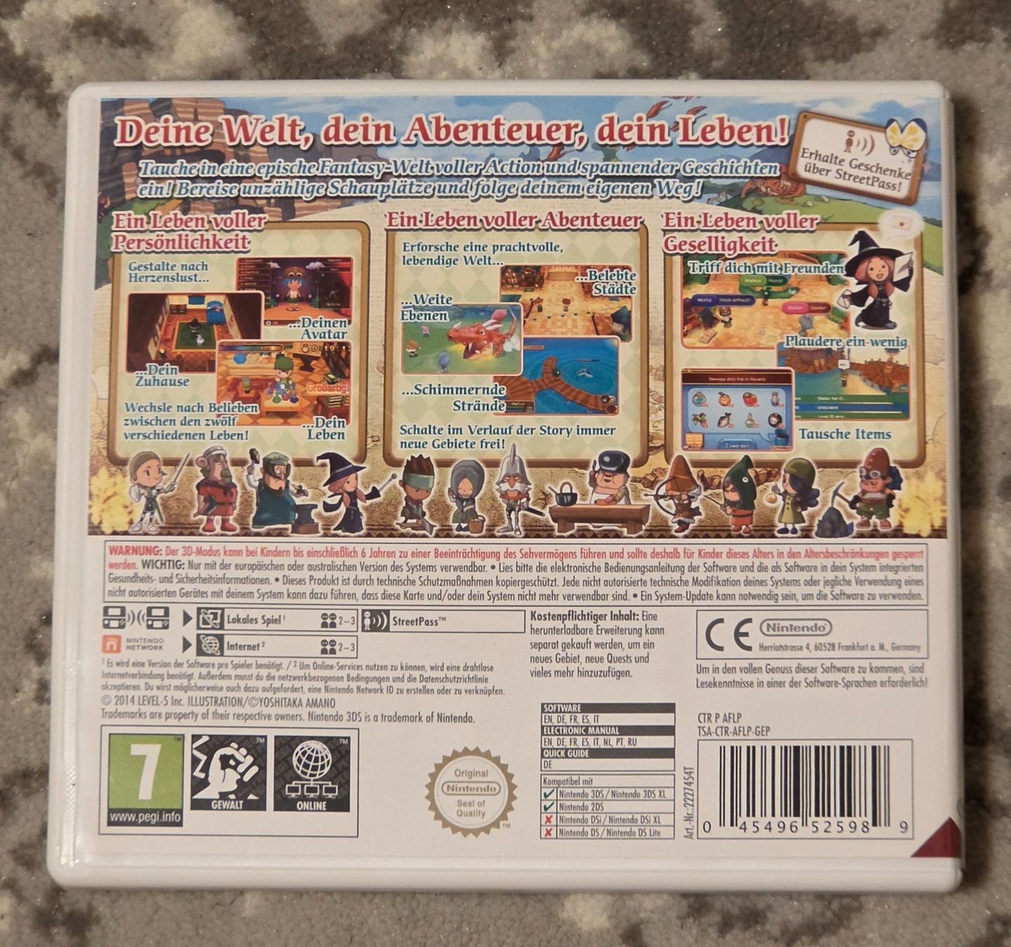 Giochi: 3DS: Fantasy Life (DE) – Usato da Lostorf venduto da J93Rose 1