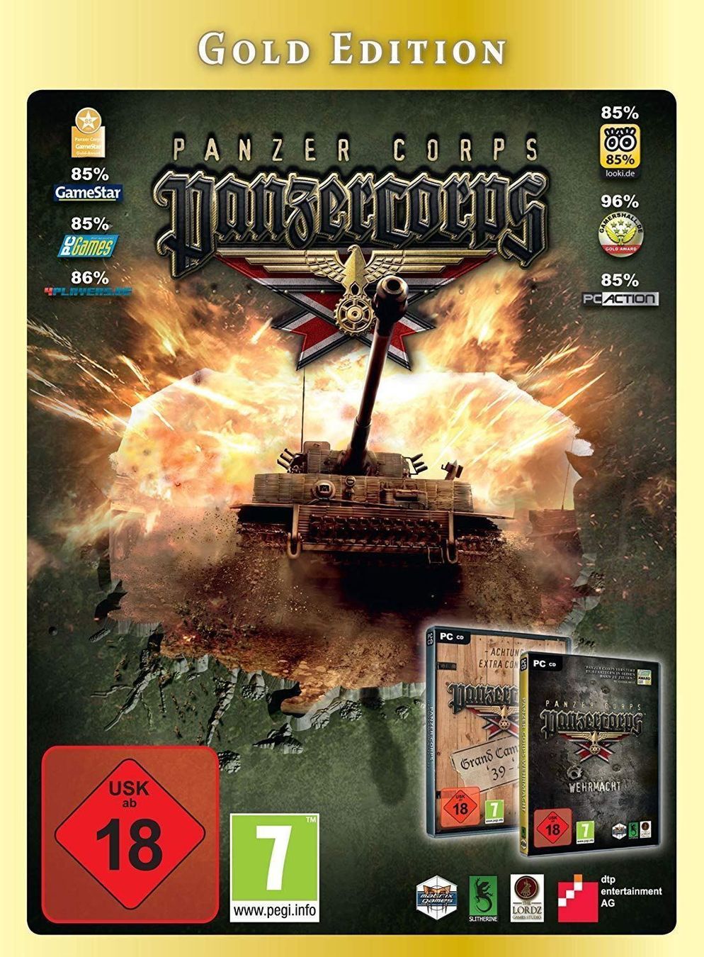 Spiele: Panzer Corps Gold Edition (PC, 2013 Steam Key Download Code) – Neu (gemäss Beschreibung) aus Bad Säckingen von ms-spiele-keys