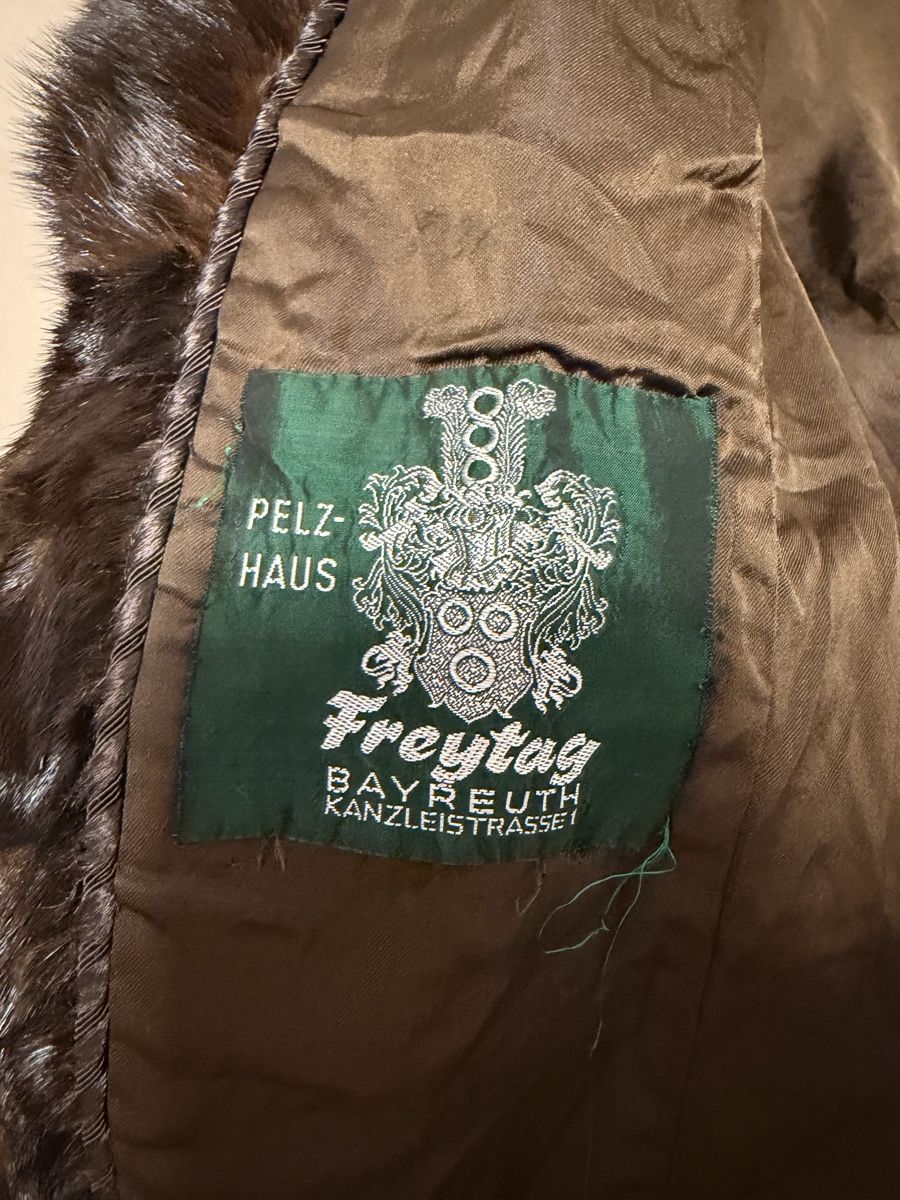 Nerz Cappotti: Brauner Nerzmantel Vintage – Usato da Frauenfeld venduto da mus_wh2x 2