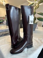 Zara Stiefel mit Etikett 