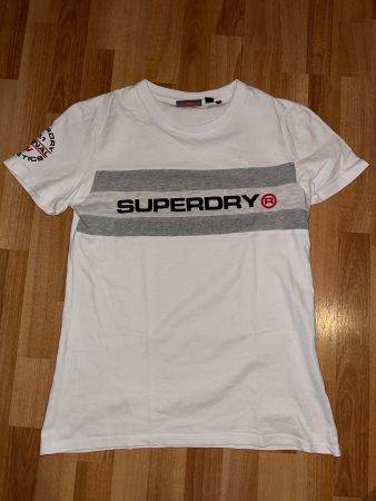Superdry T-Shirt Gr. M weiss