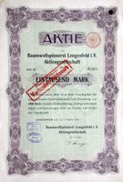 Baumwollspinnerei Lengenfeld i. V. AG, Lengenfeld - 1906