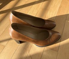 Braune Nero Giardini Leder Pumps, 39