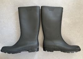Schwarze Gummistiefel, wasserdicht, Grösse 46 - guter Zustan