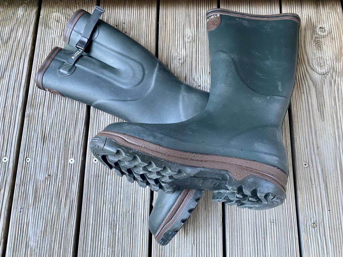 Scarpe da uomo: Jagd-, Fischerstiefel Aigle, Grösse 44 – Usato da Murten venduto da Defender10 4