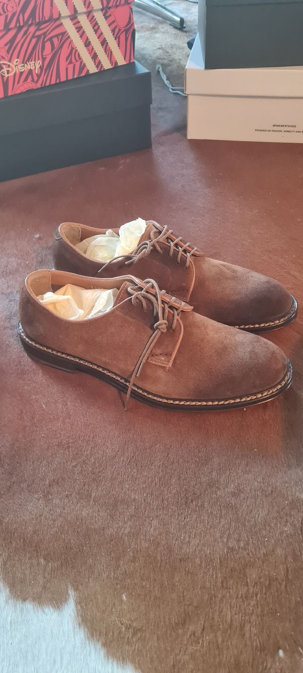 Scarpe da uomo: Doucals Schuh Wildleder 42 – Nuovo e nell'imballaggio originale da Altendorf venduto da nab_mxj7 4